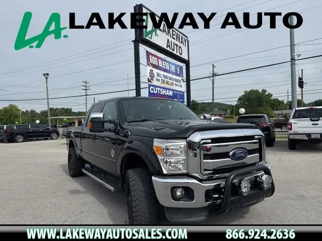 Black 2015 Ford F-250SD Lariat for sale in Morristown, TN