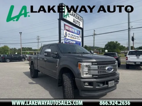 Blue 2019 Ford F-250SD Platinum for sale in Morristown, TN