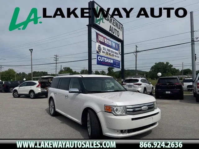 White 2012 Ford Flex Limited for sale in Morristown, TN