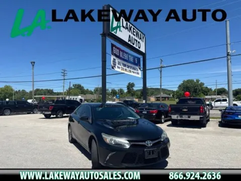Black 2016 Toyota Camry SE for sale in Morristown, TN