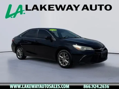 Black 2016 Toyota Camry SE for sale in Morristown, TN