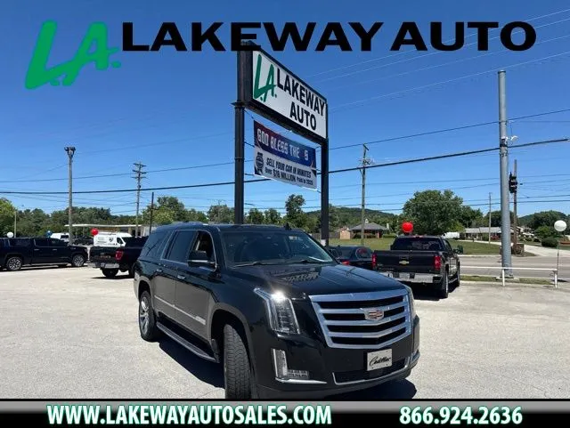 Black 2015 Cadillac Escalade ESV Premium for sale in Morristown, TN