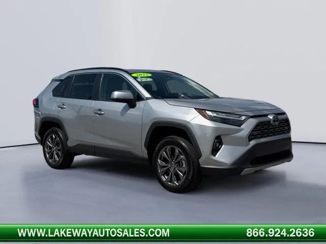 Silver 2022 Toyota RAV4 Hybrid Limited for sale in Morristown, TN