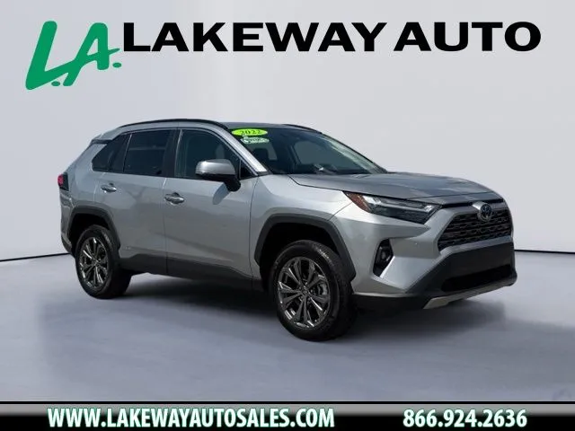 Silver 2022 Toyota RAV4 Hybrid Limited for sale in Morristown, TN