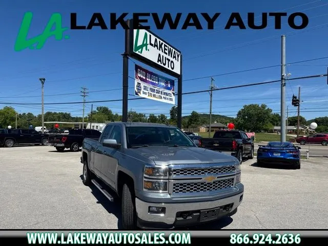 Gray 2015 Chevrolet Silverado 1500 LT for sale in Morristown, TN