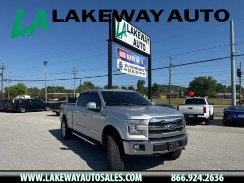 Silver 2016 Ford F-150 Lariat for sale in Morristown, TN