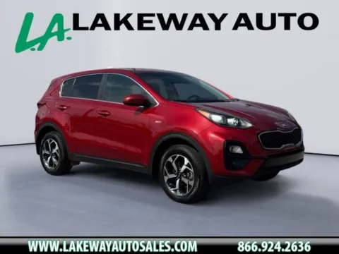 Red 2021 Kia Sportage LX for sale in Morristown, TN