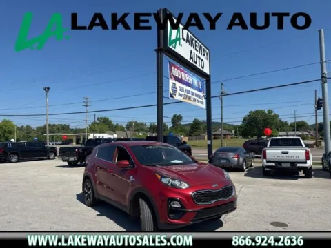 Red 2021 Kia Sportage LX for sale in Morristown, TN