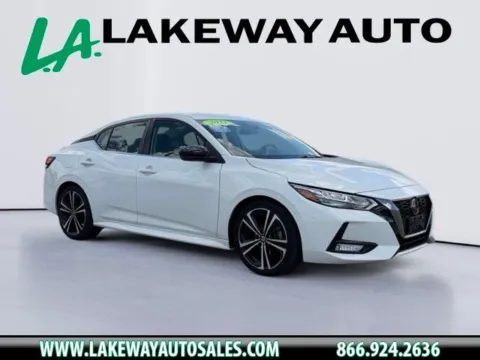 White 2021 Nissan Sentra SR for sale in Morristown, TN