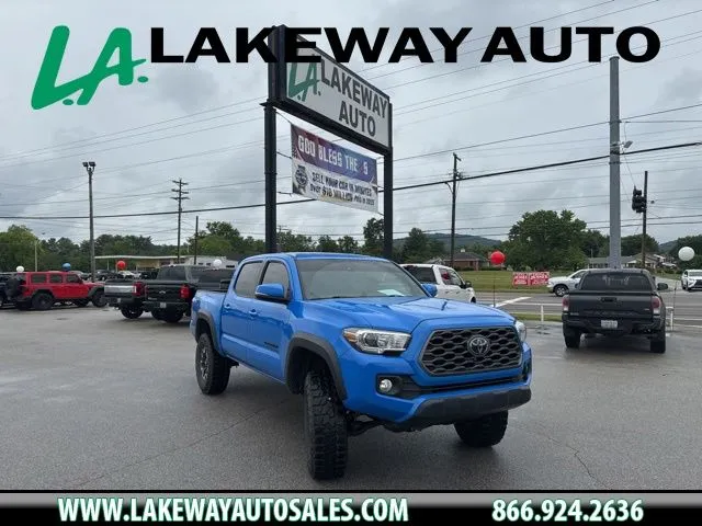 Blue 2021 Toyota Tacoma TRD Off-Road for sale in Morristown, TN