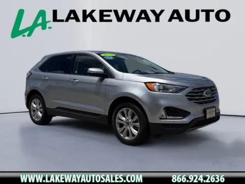 Silver 2022 Ford Edge Titanium for sale in Morristown, TN
