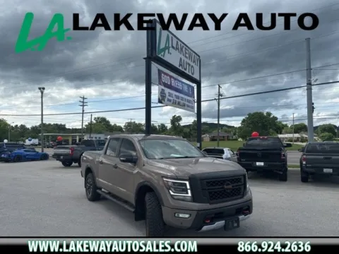 Beige 2021 Nissan Titan PRO-4X for sale in Morristown, TN