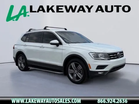 White 2021 Volkswagen Tiguan 2.0T SEL for sale in Morristown, TN
