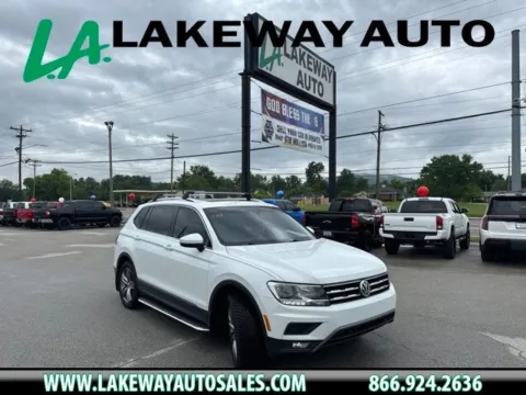 White 2021 Volkswagen Tiguan 2.0T SEL for sale in Morristown, TN