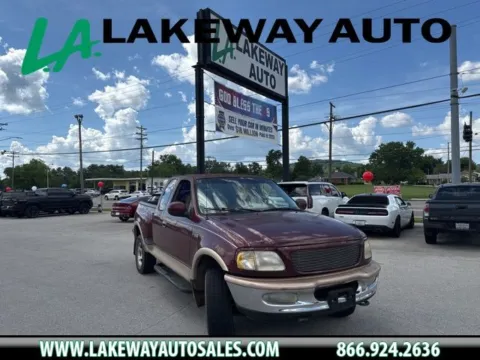 Red 1997 Ford F-150 Lariat for sale in Morristown, TN