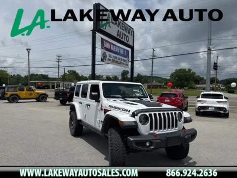 White 2021 Jeep Wrangler Unlimited Rubicon for sale in Morristown, TN