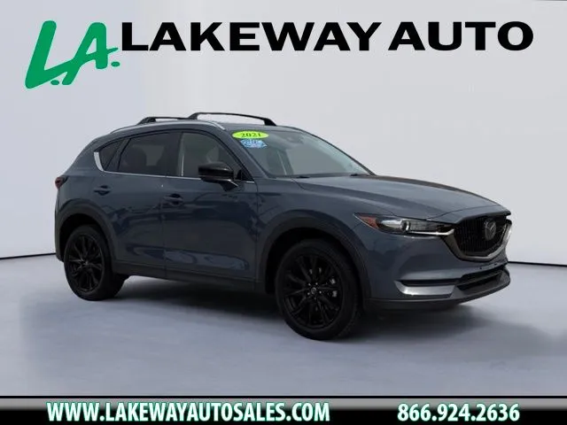 Gray 2021 Mazda CX-5 Carbon Edition Turbo for sale in Morristown, TN