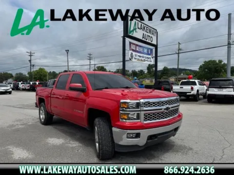 Red 2014 Chevrolet Silverado 1500 LT for sale in Morristown, TN