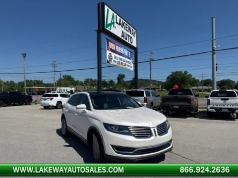 White 2016 Lincoln MKX Reserve for sale in Morristown, TN