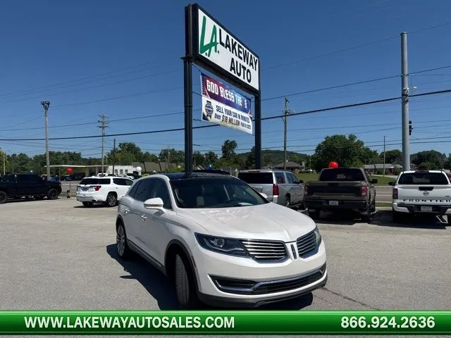 White 2016 Lincoln MKX Reserve for sale in Morristown, TN