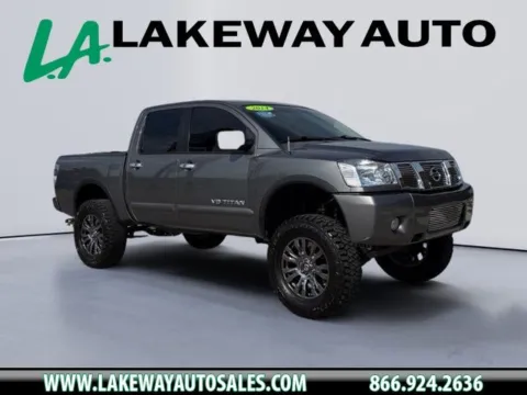 Gray 2014 Nissan Titan PRO-4X for sale in Morristown, TN