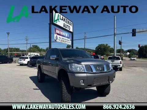 Gray 2014 Nissan Titan PRO-4X for sale in Morristown, TN