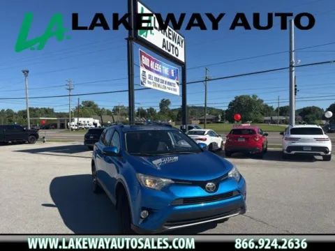 Blue 2017 Toyota RAV4 XLE for sale in Morristown, TN
