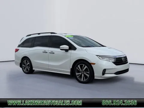 White 2021 Honda Odyssey Touring for sale in Morristown, TN