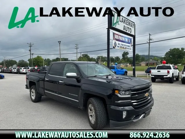 Black 2017 Chevrolet Silverado 1500 LTZ for sale in Morristown, TN
