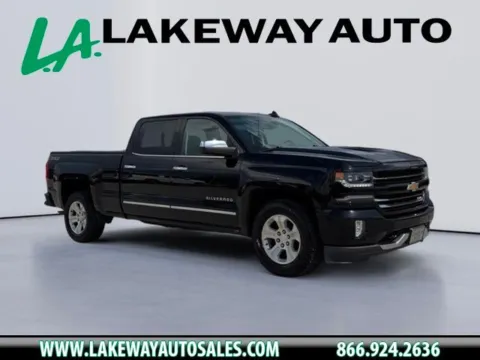 Black 2017 Chevrolet Silverado 1500 LTZ for sale in Morristown, TN