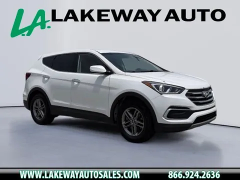 White 2018 Hyundai Santa Fe Sport 2.4 Base for sale in Morristown, TN