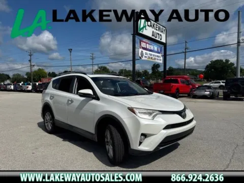 White 2017 Toyota RAV4 Limited for sale in Morristown, TN