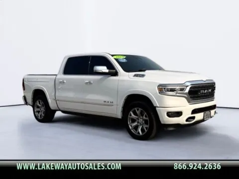 White 2019 Ram 1500 Limited for sale in Morristown, TN