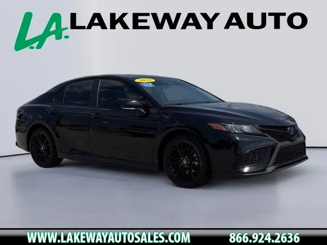Black 2022 Toyota Camry Hybrid Nightshade for sale in Morristown, TN