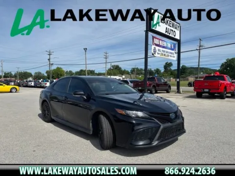 Black 2022 Toyota Camry Hybrid Nightshade for sale in Morristown, TN