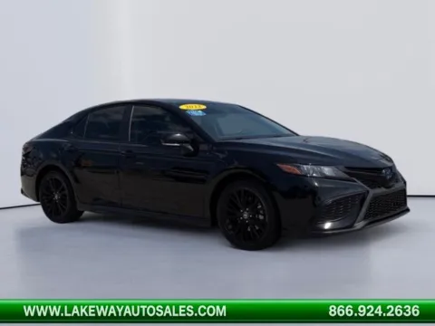 Black 2022 Toyota Camry Hybrid Nightshade for sale in Morristown, TN