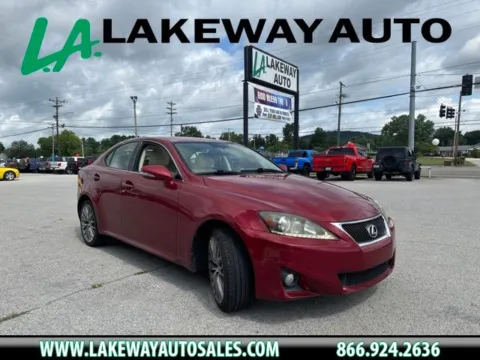 Red 2011 Lexus IS 250 for sale in Morristown, TN
