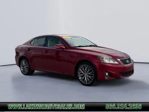 Red 2011 Lexus IS 250 for sale in Morristown, TN