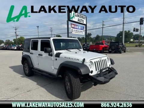 White 2018 Jeep Wrangler JK Unlimited Rubicon for sale in Morristown, TN