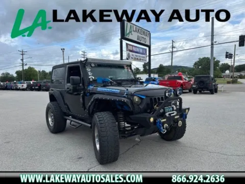 Black 2010 Jeep Wrangler Rubicon for sale in Morristown, TN