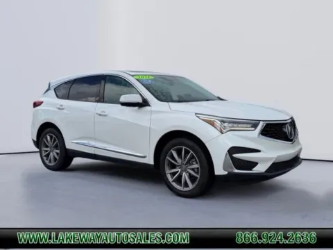 White 2021 Acura RDX Technology Package for sale in Morristown, TN