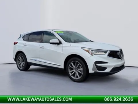 White 2021 Acura RDX Technology Package for sale in Morristown, TN