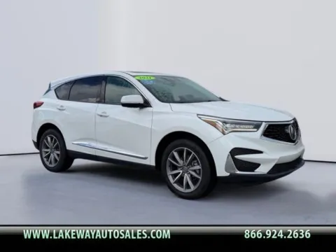 White 2021 Acura RDX Technology Package for sale in Morristown, TN
