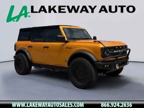 Orange 2022 Ford Bronco Black Diamond for sale in Morristown, TN