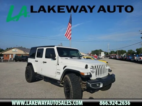 White 2018 Jeep Wrangler Unlimited Sahara for sale in Morristown, TN