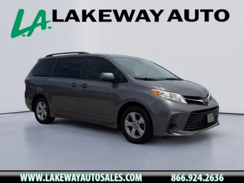 Gray 2020 Toyota Sienna LE for sale in Morristown, TN