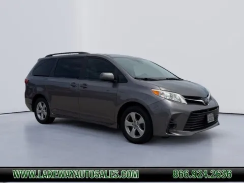 Gray 2020 Toyota Sienna LE for sale in Morristown, TN
