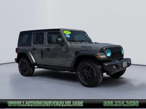 Gray 2023 Jeep Wrangler Willys 4xe for sale in Morristown, TN