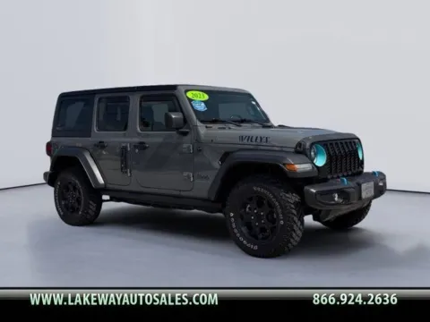 Gray 2023 Jeep Wrangler Willys 4xe for sale in Morristown, TN