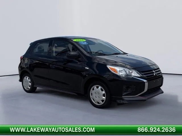Black 2022 Mitsubishi Mirage ES for sale in Morristown, TN